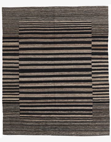 5' 2 x 6' 3 Hand Woven Kilim Modern Wool Rug