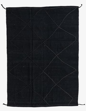 5' 7 x 7' 10 Hand Woven Kilim Modern Wool Rug
