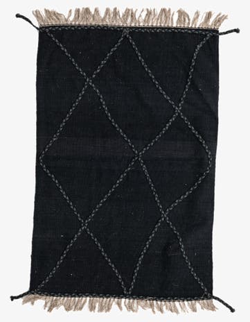 3' 5 x 5' 1 Hand Woven Kilim Modern Wool Rug