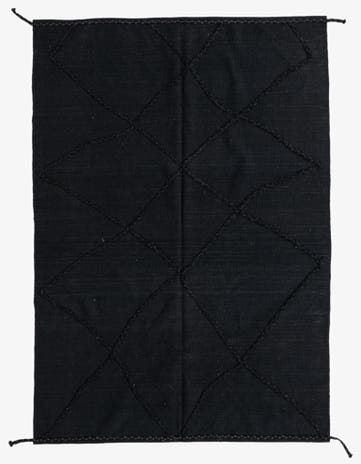 5' 7 x 8' Hand Woven Kilim Modern Wool Rug