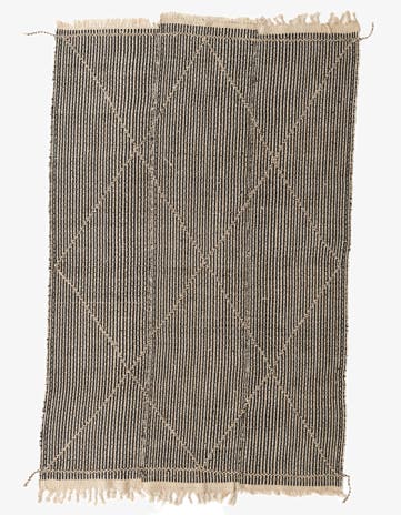 5' 6 x 8' 8 Hand Woven Kilim Modern Wool Rug