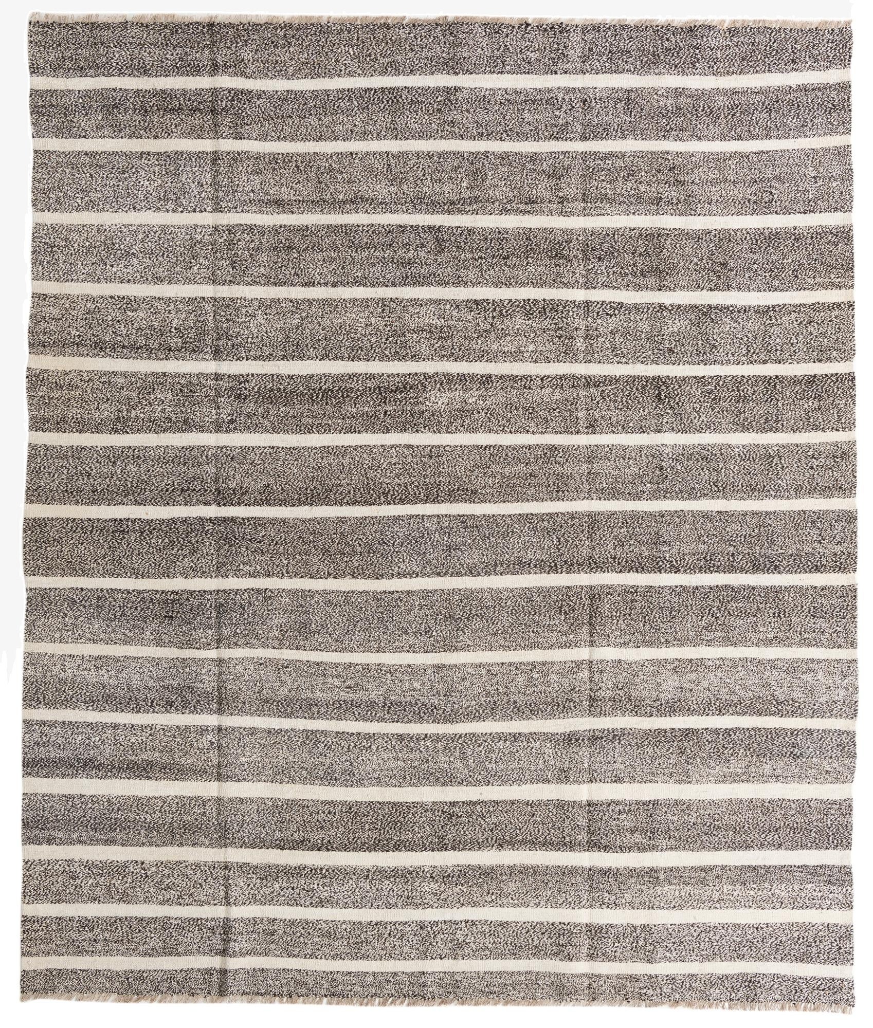 8' 3 x 9' 9  Hand Woven Kilim Modern Wool Rug