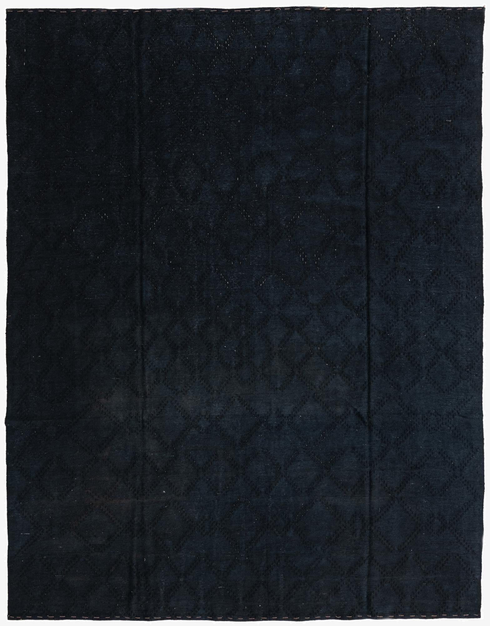 7' 10 x 9' 11  Hand Woven Kilim Modern Wool Rug