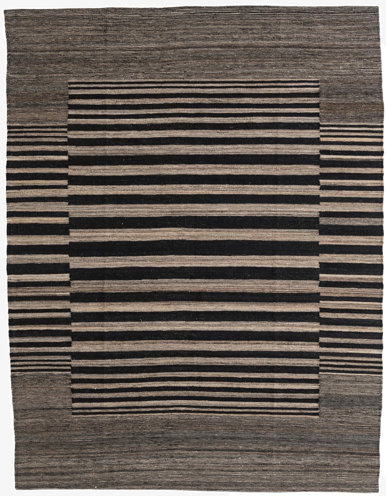 6' x 7' 8  Hand Woven Kilim Modern Wool Rug