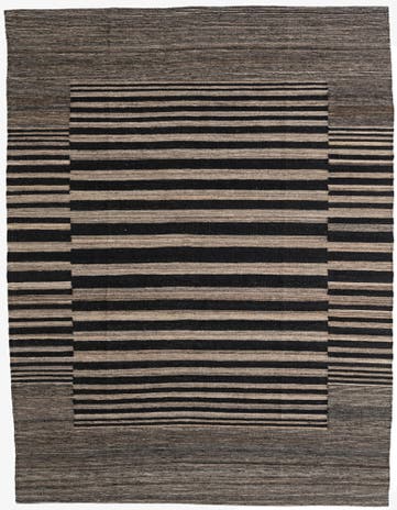 6' x 7' 8 Hand Woven Kilim Modern Wool Rug