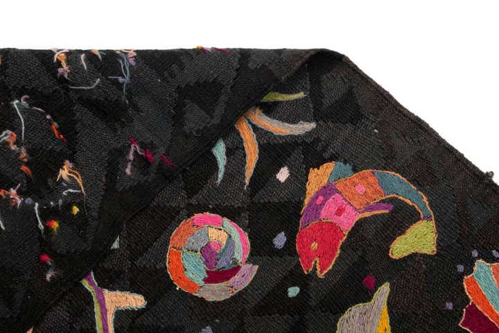 6' 2 x 9' 5 Kilim Wool Rug