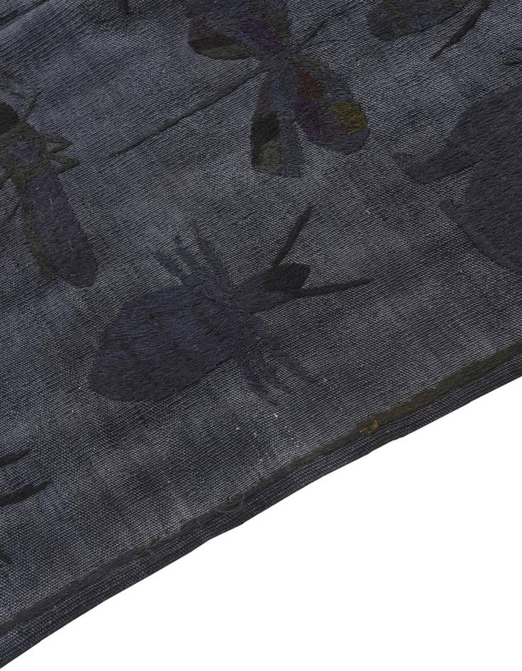 Detail image of 4' 2 x 5' 7  Hand Woven Kilim Suzani Wool Rug