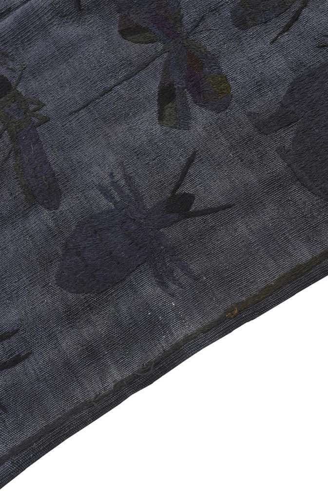 4' 2 x 5' 7 Hand Woven Kilim Suzani Wool Rug