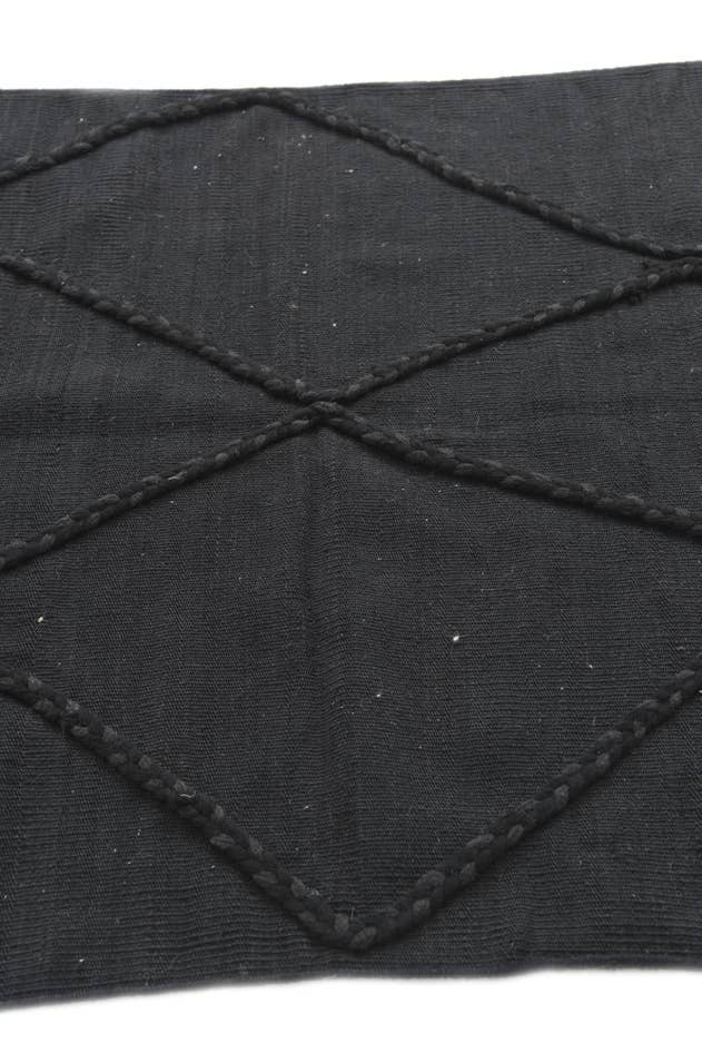 Detail image of 3' 5 x 5' 3 Hand Woven Kilim Suzani Wool Rug