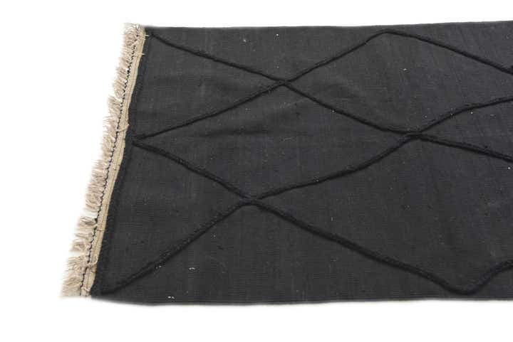 3' 6 x 5' 3 Hand Woven Kilim Suzani Wool Rug