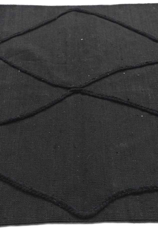 Detail image of 3' 6 x 5' 3 Hand Woven Kilim Suzani Wool Rug