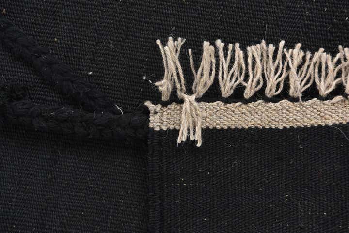 3' 6 x 5' 3 Hand Woven Kilim Suzani Wool Rug