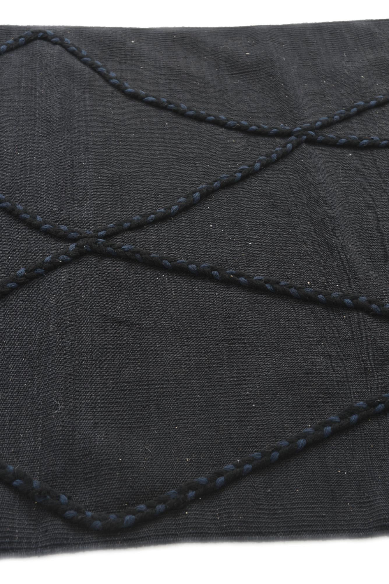 3' 5 x 5' 4 Hand Woven Kilim Suzani Wool Rug