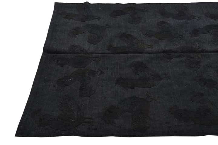 4' 2 x 5' 8 Hand Woven Kilim Suzani Wool Rug