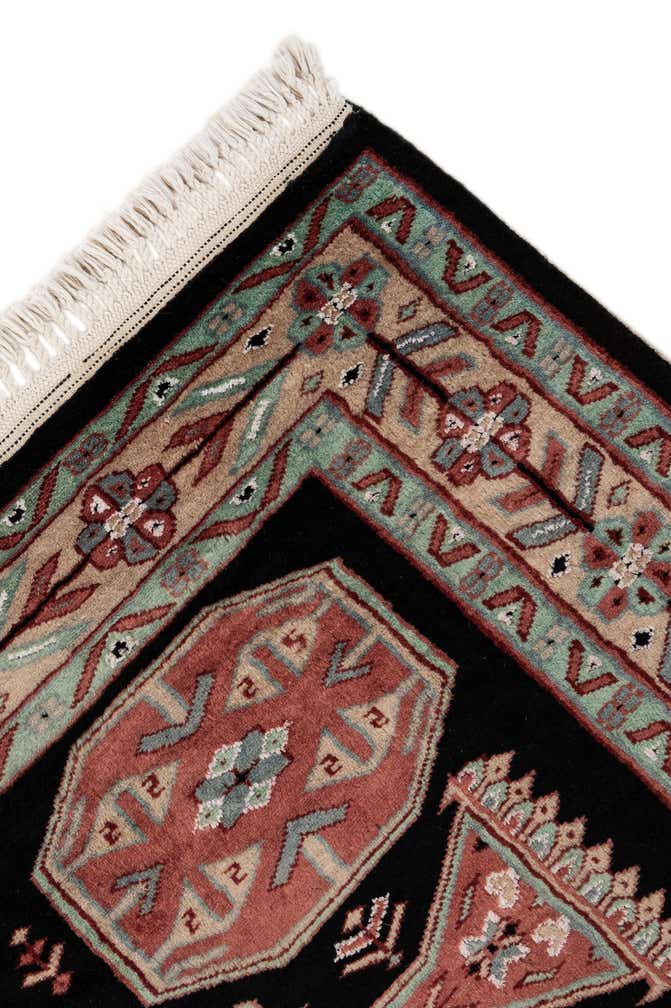 4' 4 x 6' 2 Hand Knotted Lahour Oriental Rug