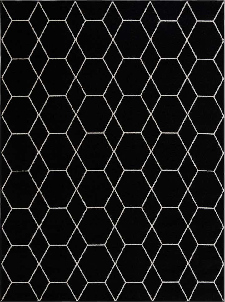 9' x 12' Lattice Frieze Rug