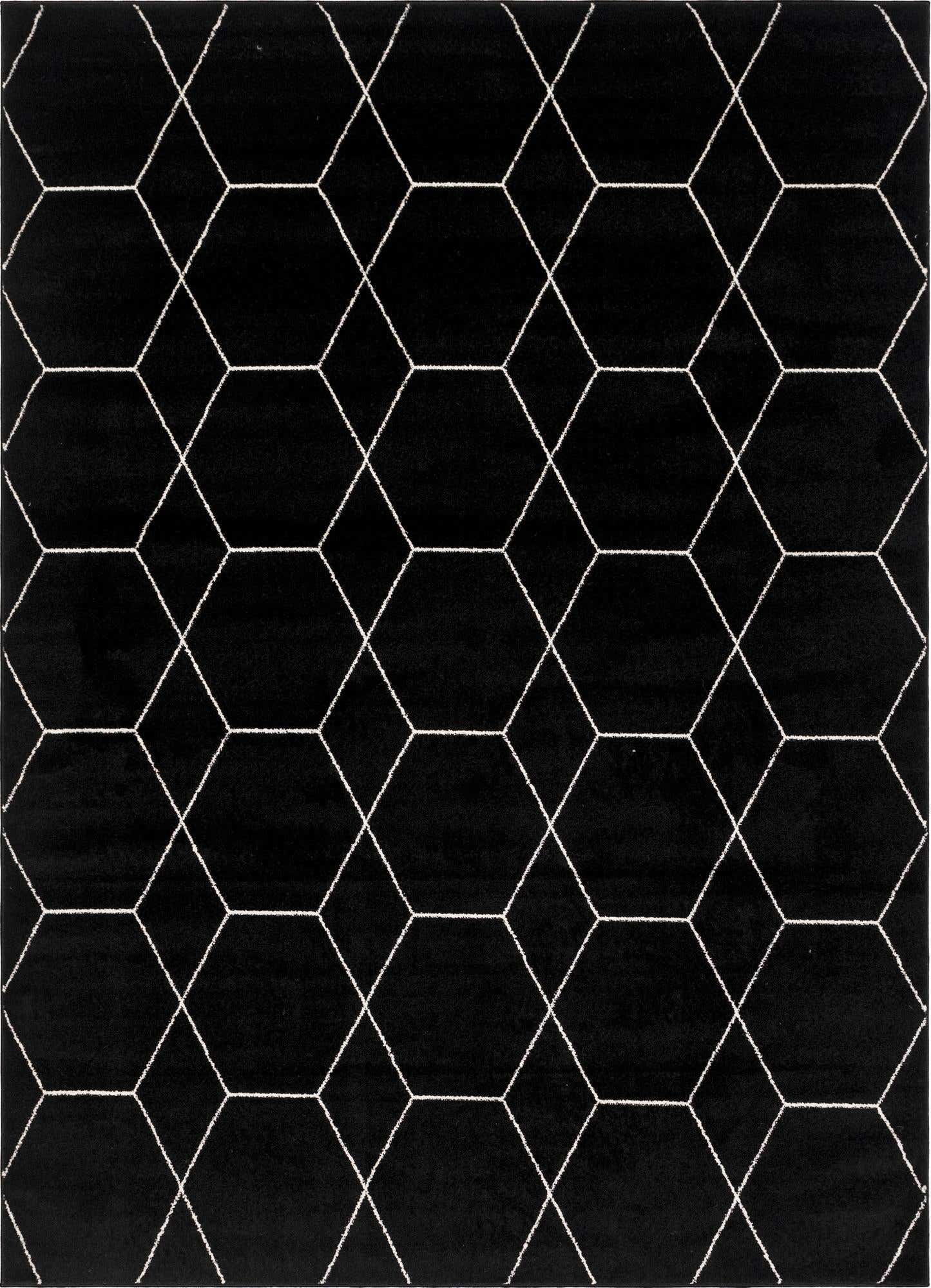 7' 10 x 11' Lattice Frieze Rug