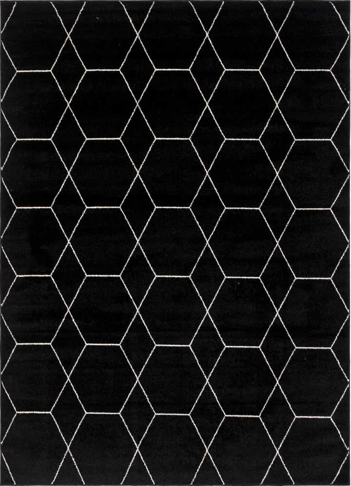 7' 10 x 11' Lattice Frieze Rug
