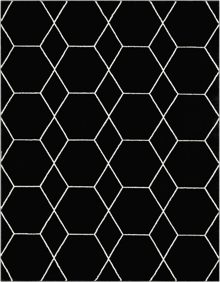 Detail image of 7' x 10' Lattice Frieze Rug