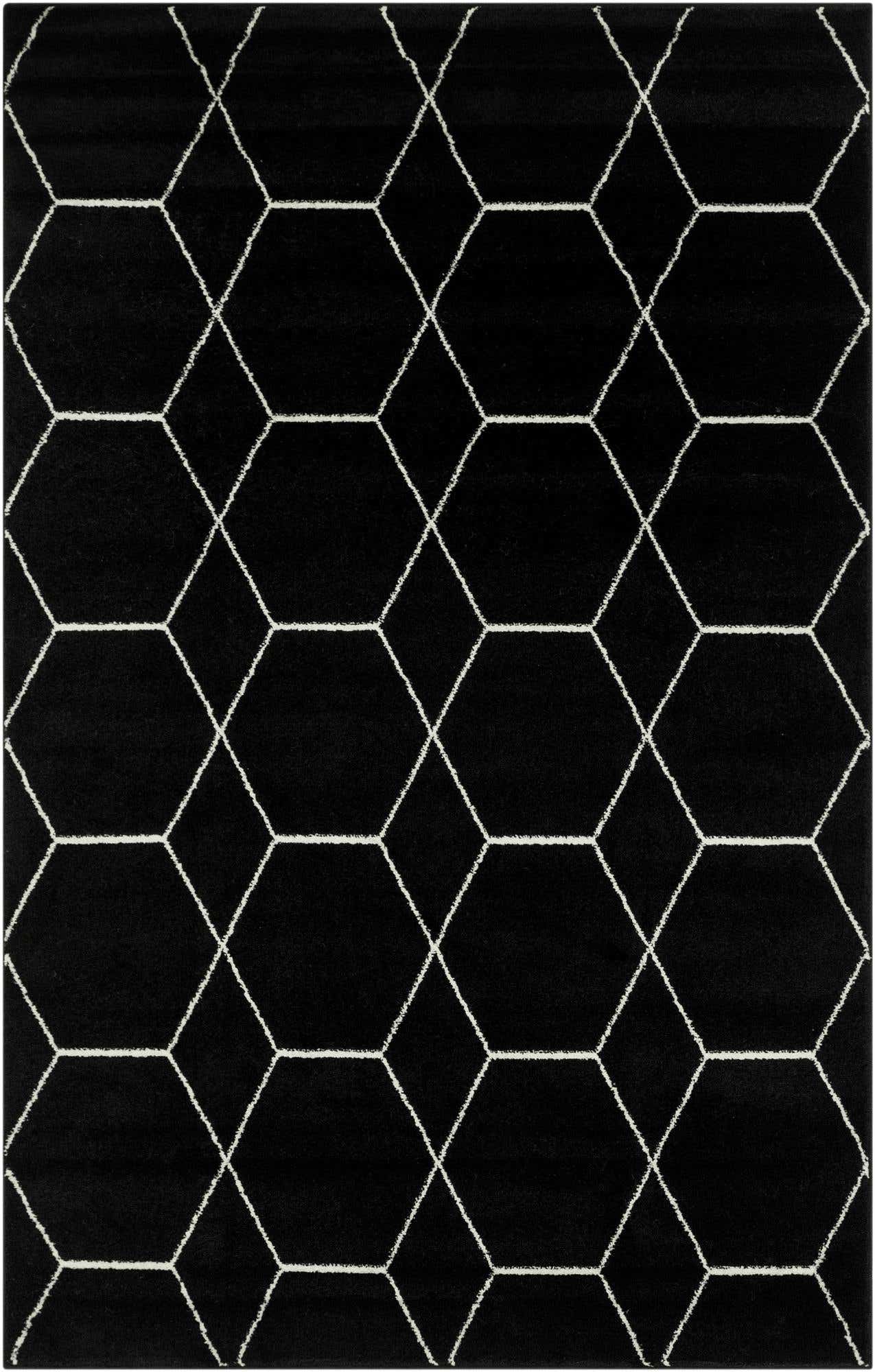 5' 3 x 8' Lattice Frieze Rug