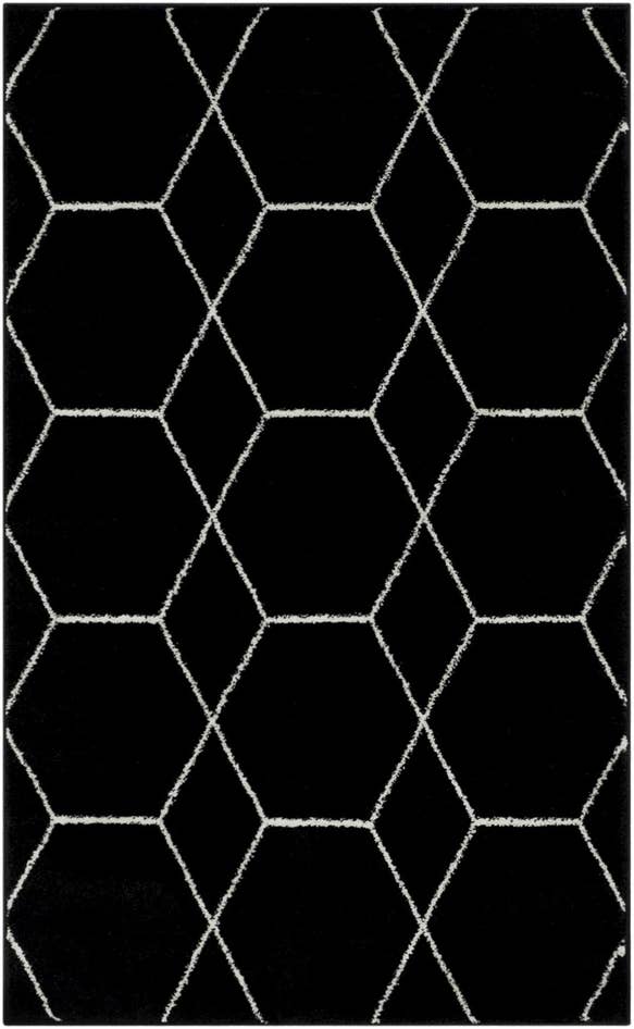 Detail image of 3' x 5' 3 Lattice Frieze Rug