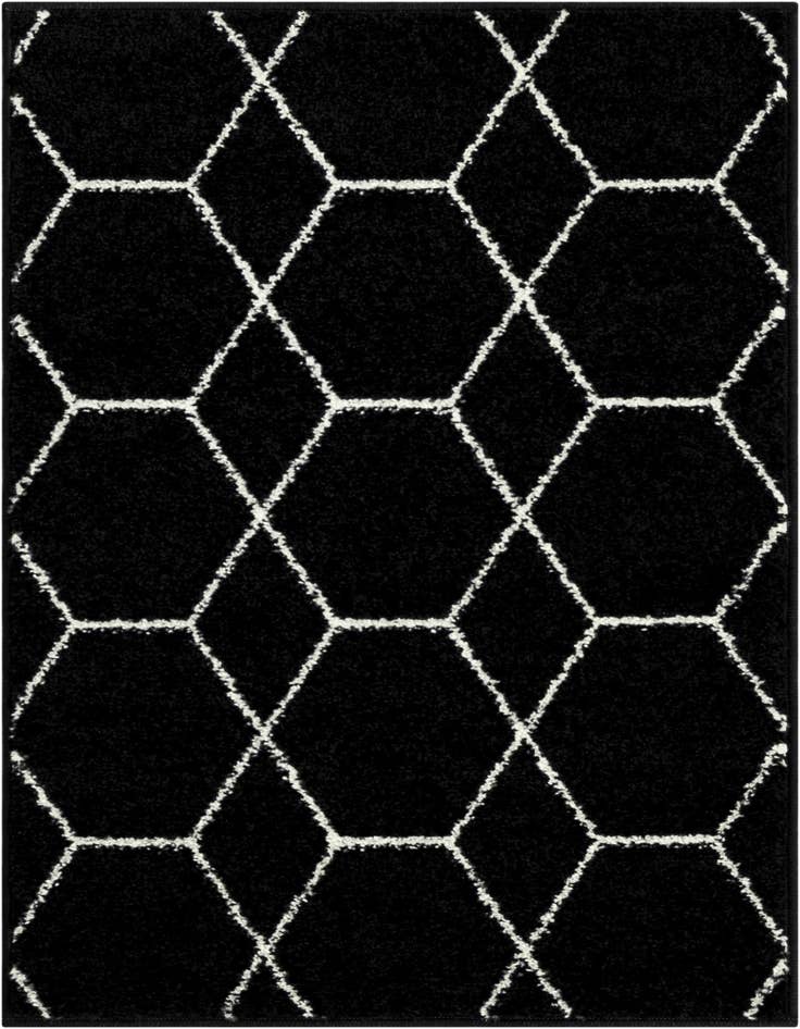 Detail image of 2' x 3' Lattice Frieze Rug