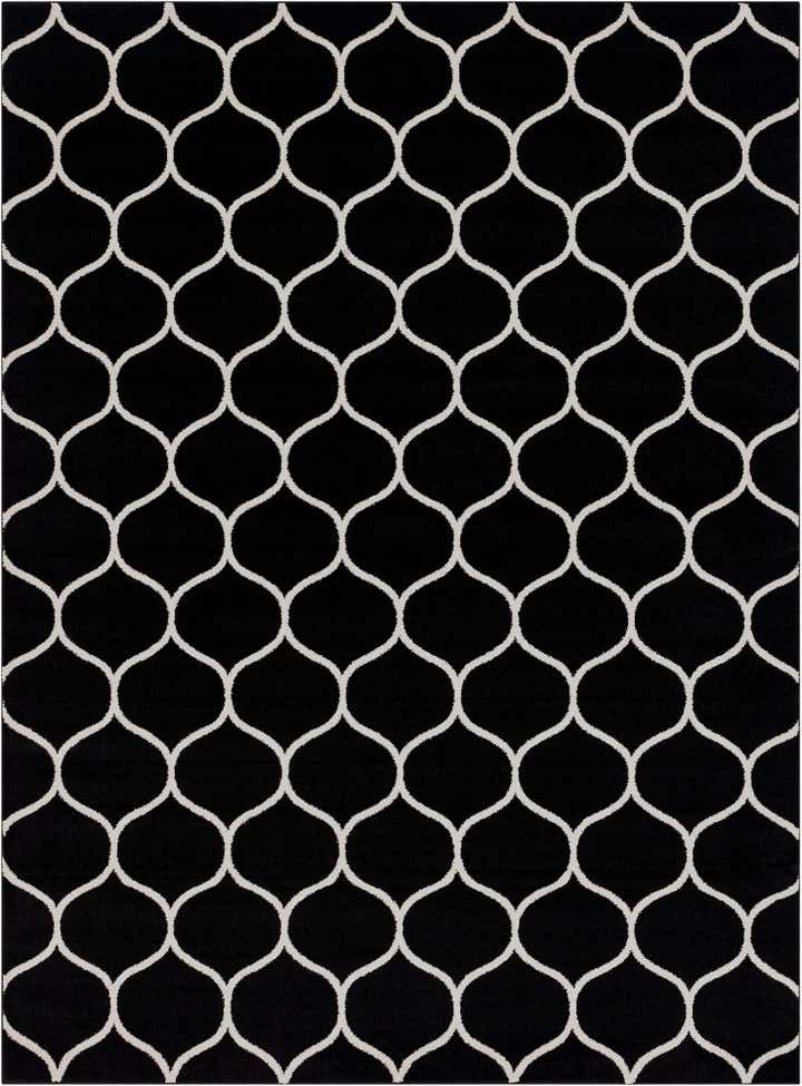 9' x 12' Lattice Frieze Rug