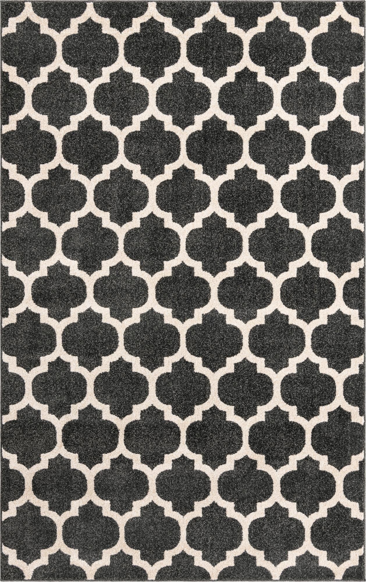 5' 3 x 8' Lattice Rug