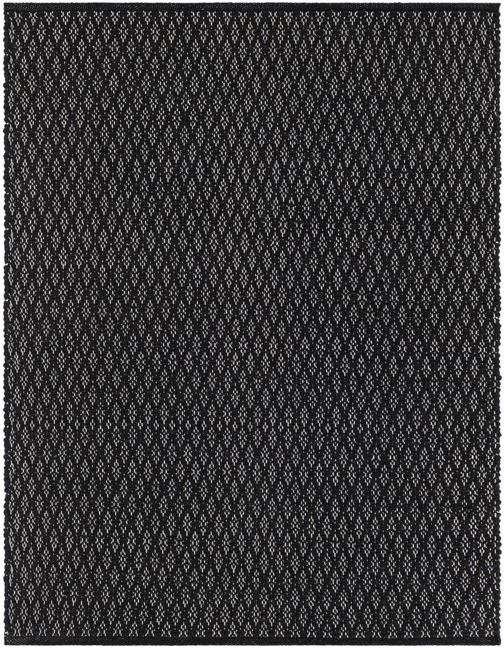Detail image of 3' 3 x 5' 3 Hand Woven Lattice Wool Rug