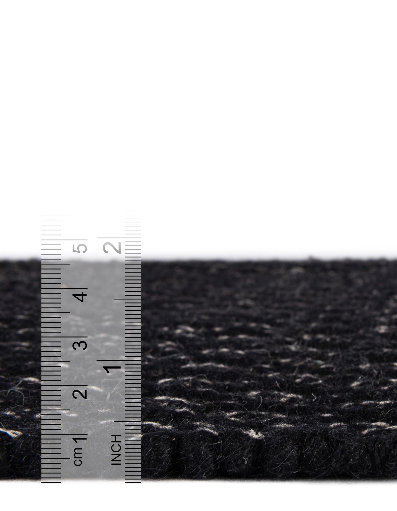 6' 1 x 9' Hand Woven Lattice Wool Rug