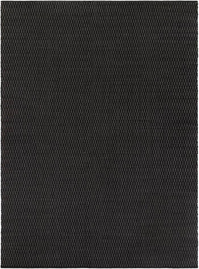 Detail image of 9' x 12' Hand Woven Lattice Wool Rug
