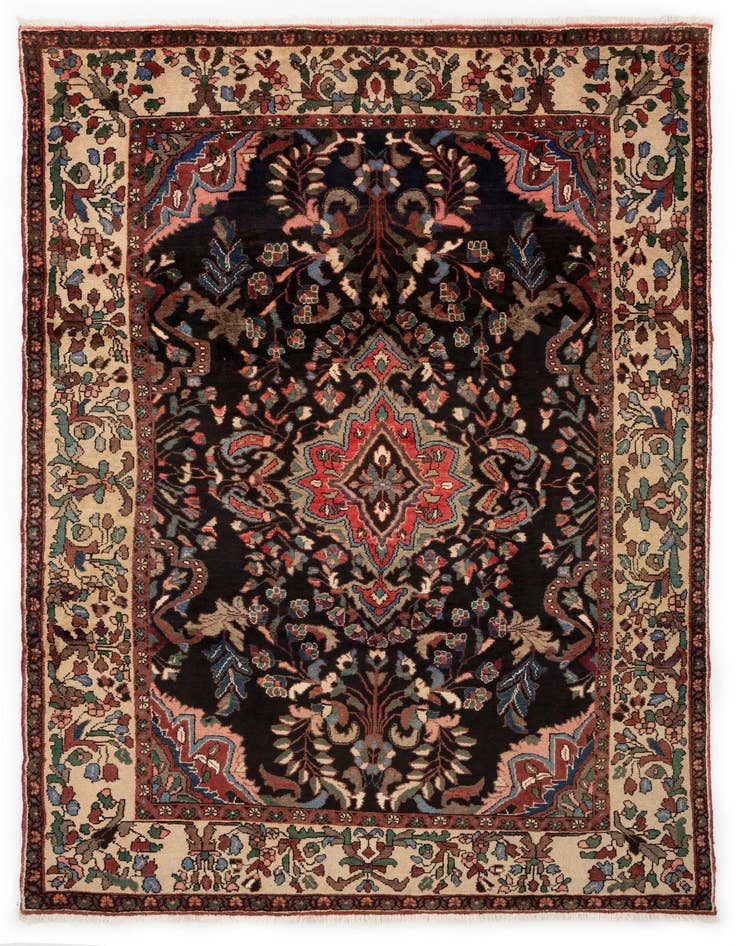 Detail image of 7' 1 x 10' 6 Hand Knotted Liliyan Persian Wool Rug