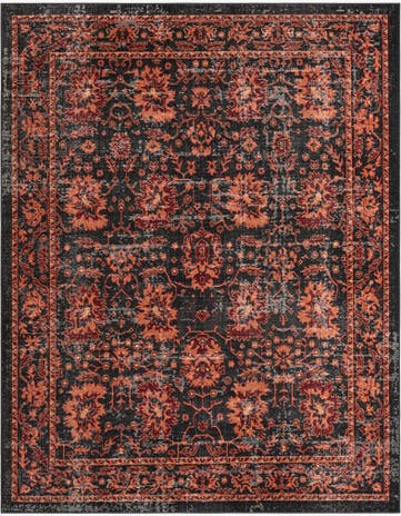 Black Lucerne Rug