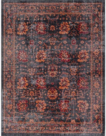 Black Lucerne Rug