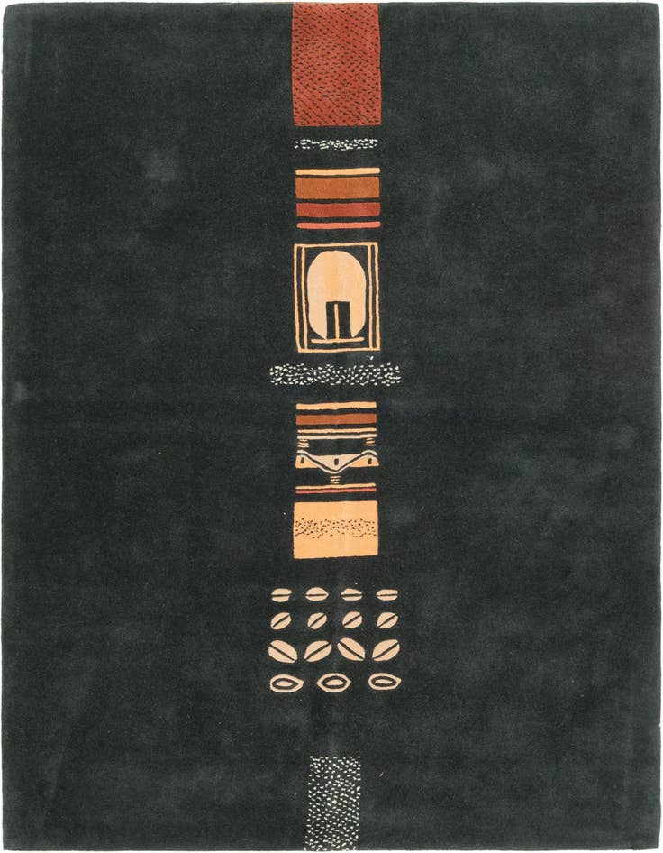 Detail image of 5' 7 x 7' 9 Luna Wool Rug