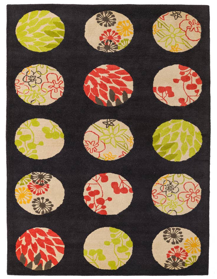 Detail image of 5' 1 x 8' Luna Rug
