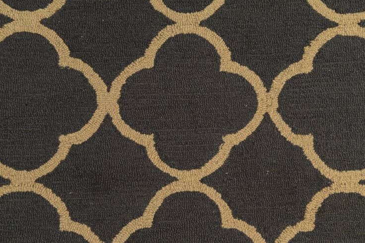 Detail image of 5' 1 x 8' Luna Wool Rug