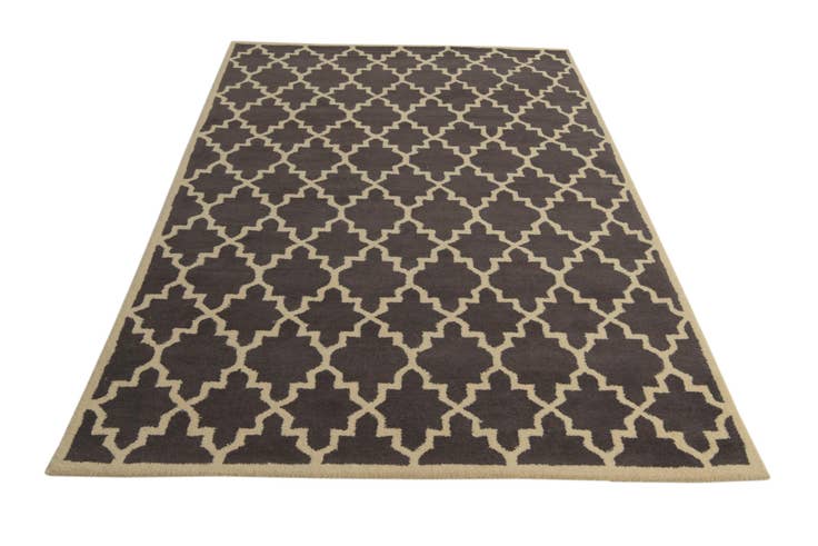 Detail image of 5' x 8' Luna Wool Rug