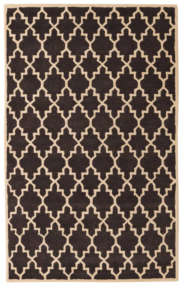 Detail image of 5' x 8' Luna Wool Rug