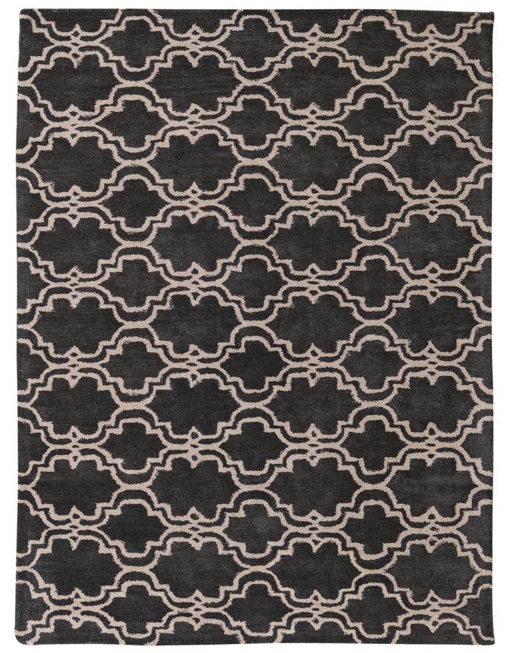 Detail image of 5' 2 x 8' 1 Luna Wool Rug