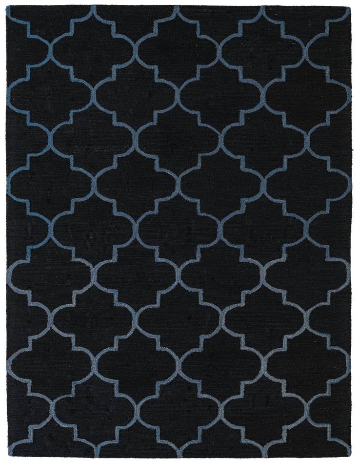 Detail image of 5' 1 x 8' 1 Luna Wool Rug