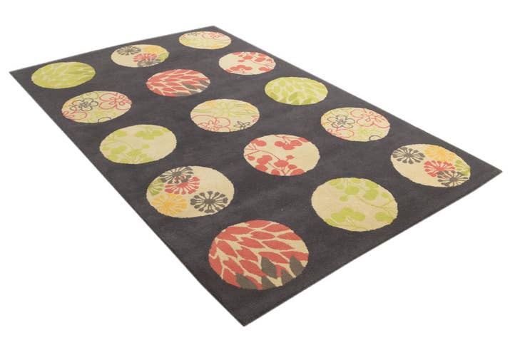 Detail image of 5' 2 x 8' 2 Luna Wool Rug