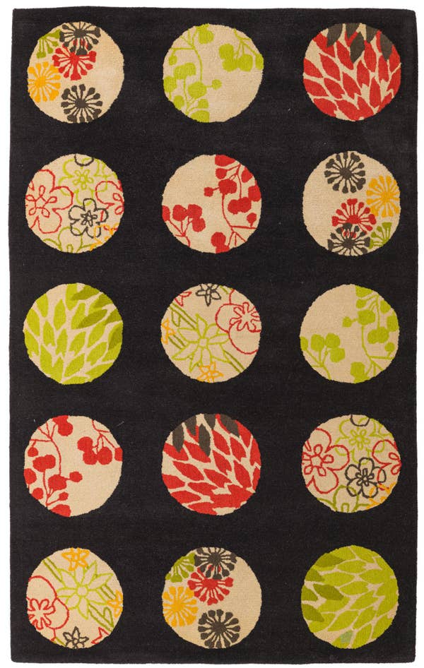 Detail image of 5' 2 x 8' 2 Luna Wool Rug