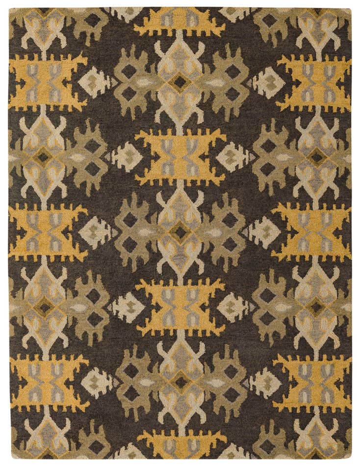 Detail image of 5' x 8' Luna Wool Rug