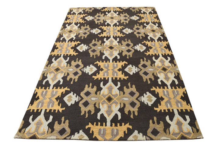 Detail image of 5' x 8' Luna Wool Rug