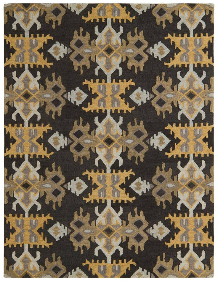 Detail image of 5' x 8' Luna Wool Rug