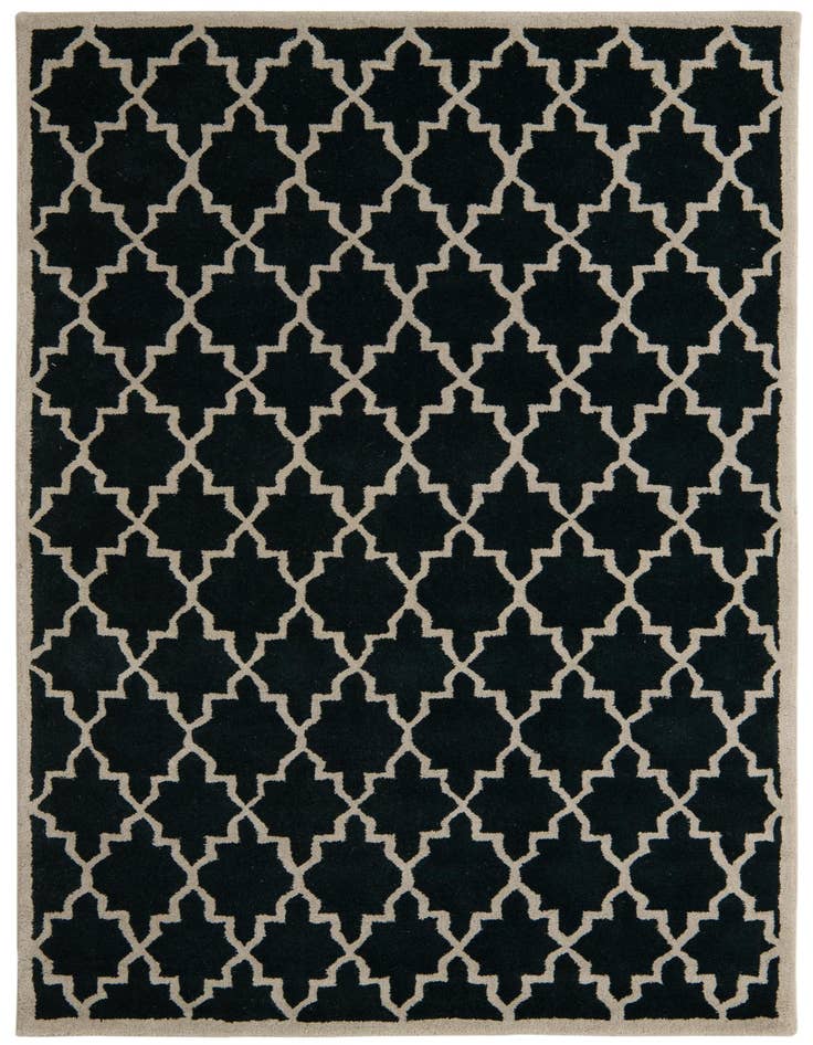 Detail image of 5' x 7' 11 Luna Wool Rug