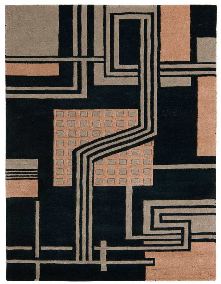 Detail image of 5' x 7' 11 Luna Wool Rug