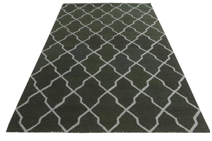 Detail image of 5' 1 x 8' Luna Wool Rug