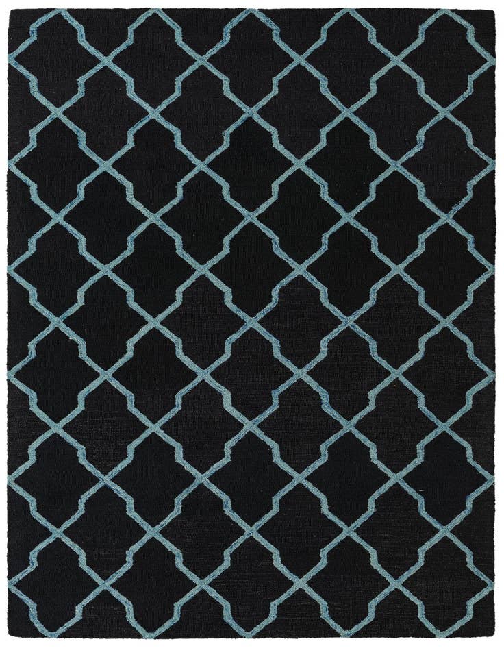 Detail image of 5' 1 x 8' Luna Wool Rug